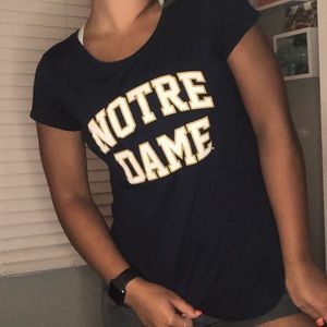 Notre Dame UA tee